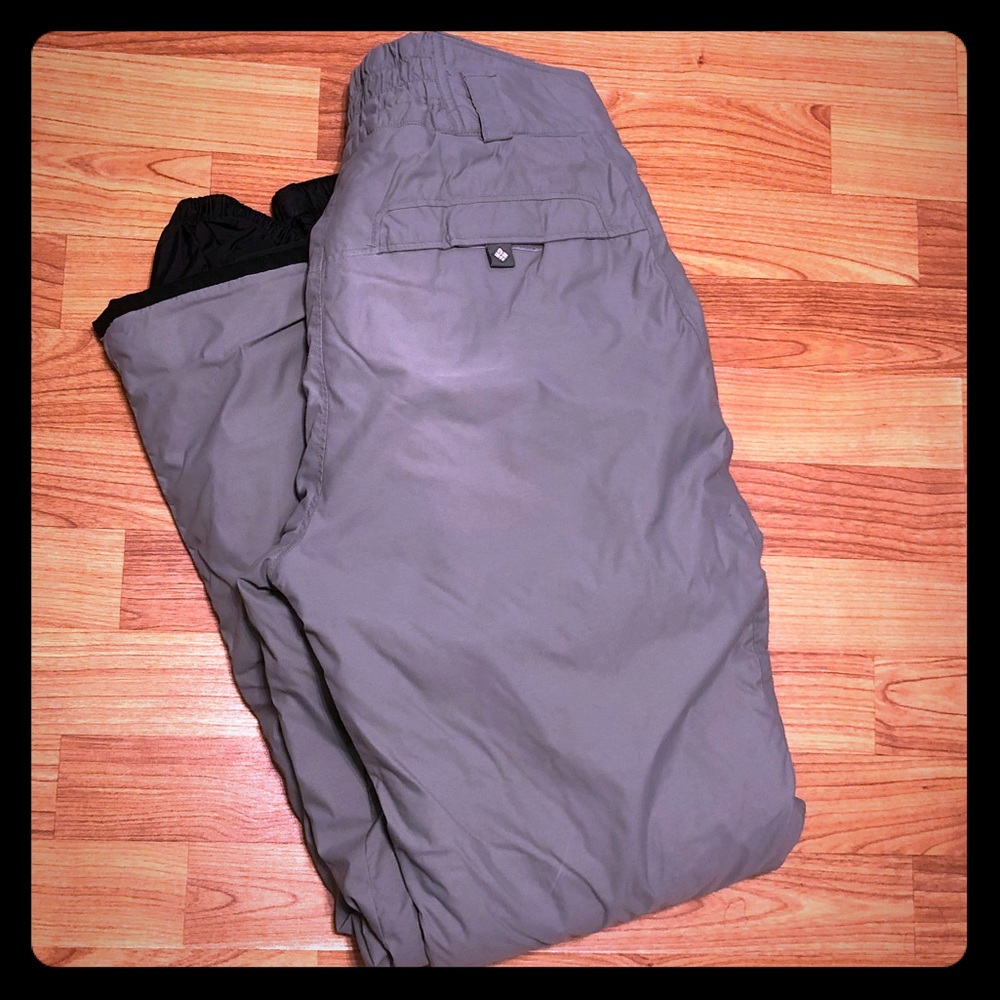 Vintage Columbia Gray  snow pants
